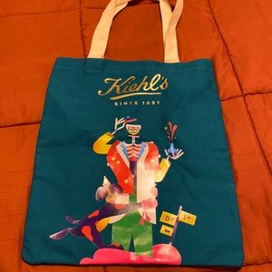 Kiehl’s Canvas tote bag - limited edition by Janine Rewell